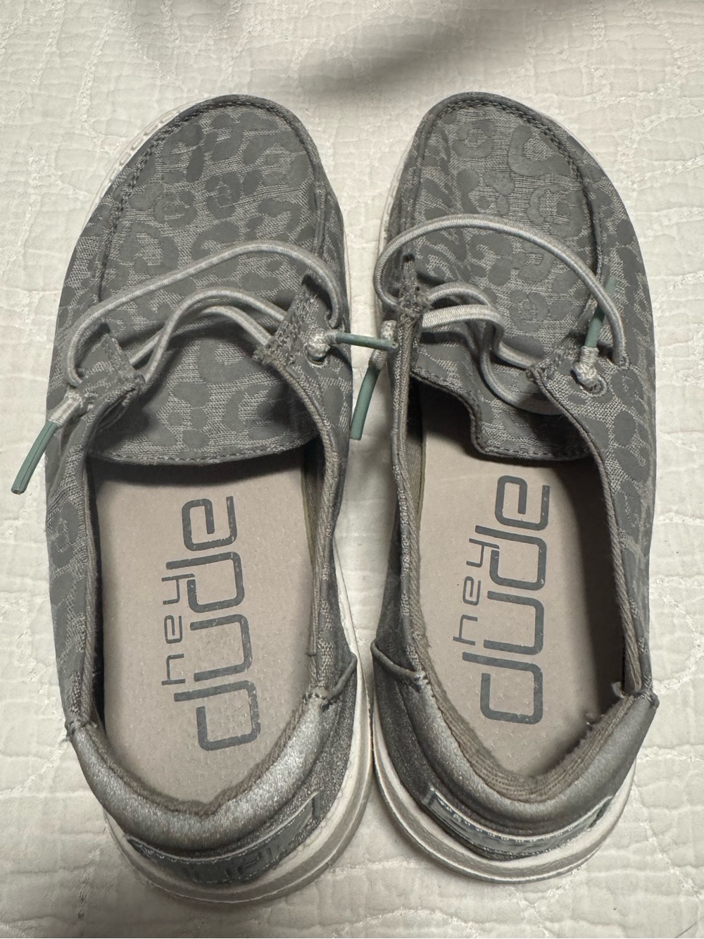 Ecco Light Grey Casual Slip-On Sneakers